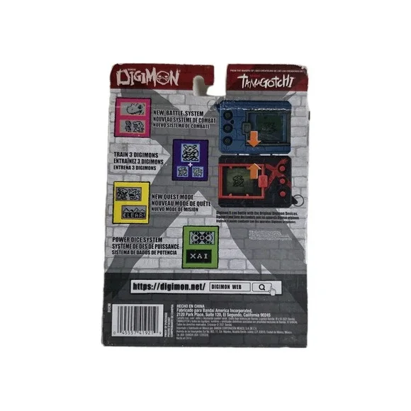 New Bandai Digimon X Tamagotchi Black/Red Digivice Virtual Pet DigimonX NIB - Picture 2 of 2